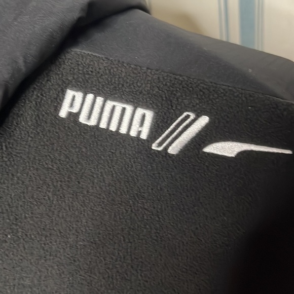 Puma Mens RadCal Polarfleece Half Zip Sweatshirt Casual Comfort Technology Black - Picture 7 of 14